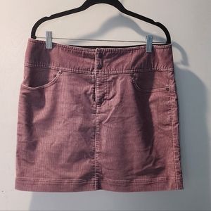 Athleta corduroy skirt